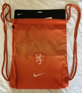 Nike Niederlande Nationalmannschaft Fußball Kordelzug Fitness Rucksack Einheitsgröße - Bild 1 von 4