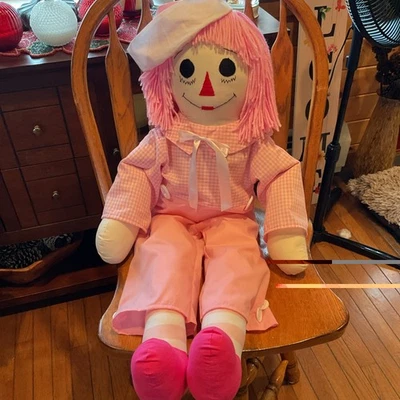 ОБОРВАННЫЙ ЭНДИ РУЧНОЙ РАБОТЫ 36» КУКЛА НОВЫЙ  - Изображение 1 из 4