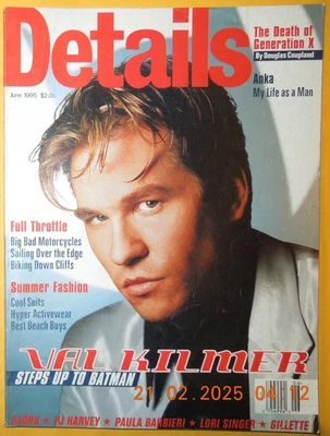 VAL KILMER details june 1995 BJORK notorious b.i.g. LORI SINGER pj Harvey - Image 1 of 4