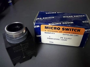Mikroschalter PW DA1011 Kontrollleuchte 7224 New Old Stock - Bild 1 von 3