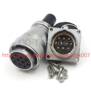 WEIPU WS28 10 Pins Luftfahrt Stecker, 25A Schott Panel Mount LED Stecker - Bild 1 von 6