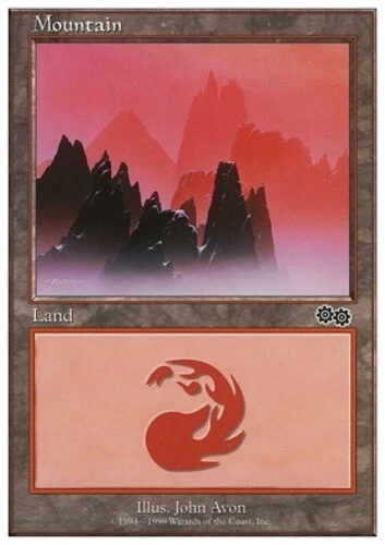 Mountain (Dark) ~ Lightly Played Battle Royale MTG Magic UltimateMTG Land Card - Image 1 of 1