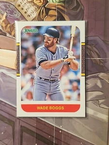 Wade Boggs 2021 Donruss 238 Boston Red Sox Baseball Card - Picture 1 of 2