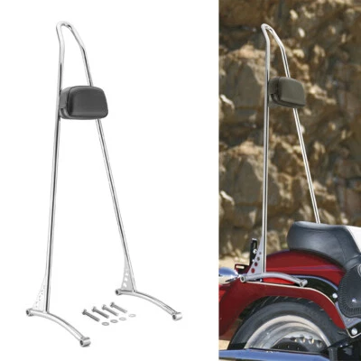 31" Chrome Backrest Sissy Bar Fit For Harley Night Train Softail Custom Standard - Image 1 of 4