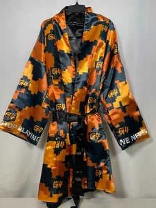 G4 TV Promo Kit Orange Boxing Robe G4TV Men's Large XL - Picture 1 of 10