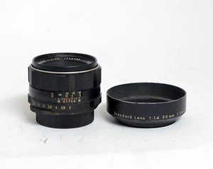 Lente estándar Asahi Pentax Super Takumar 55 mm 1:2 MF Prime película SLR de 35 mm - Imagen 1 de 3