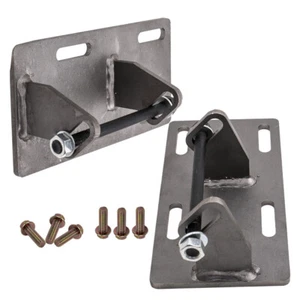 x2 Engine Swap Conversion Adapter Plate Engine Mount for Chevy LQ4 LQ9 4.8L 5.3L - Picture 1 of 11