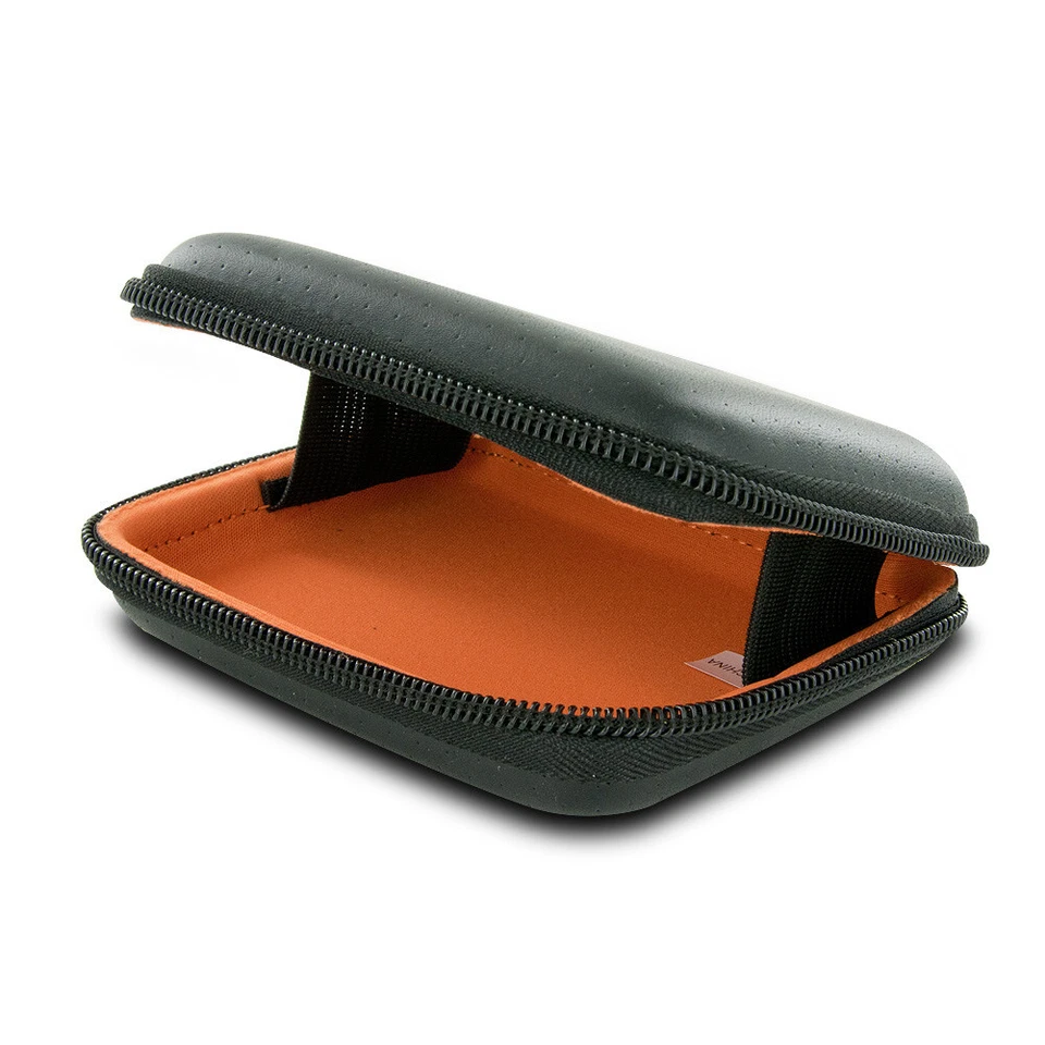 Premium Leather Hard Shell Case - 3.2 x 1 x 3.8 inch interior - Image 1 of 4