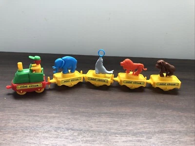 Vintage Bruder Made in West Germany 1980's Mini Plastic Circus Train Toy - Image 1 of 4
