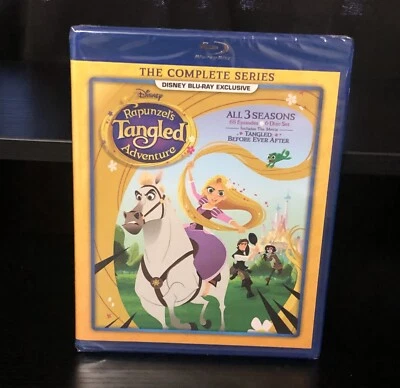 Rapunzel's Tangled Adventure: The Complete Series 6-Disk Set (Blu-ray) BRAND NEW - Image 1 of 2
