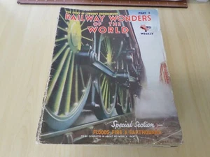 Railway Wonders of the World Magazine 1930's, 24 Editions - Picture 1 of 12