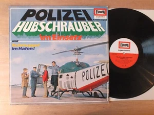 Polizeihubschrauber im Einsatz GERMANY LP Vinyl vg - Bild 1 von 2
