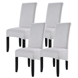 XL Dining Chair Covers Spandex High Back Chair Protector Covers Seat Slipcover - Bild 1 von 99