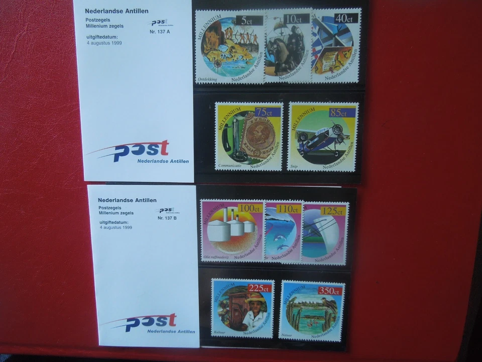 G5572 NETHERLANDS ANTILLES 1999 MILLENNNIUM  M/S SHEET PRESENTATION PACK  MNH - Image 1 of 1
