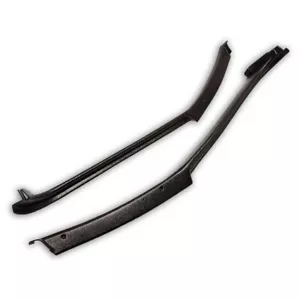 1978-1988 Monte Carlo, Malibu, Regal, Cutlass, GN Hardtop B Pillar Set - Black - Picture 1 of 2