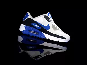 NIKE AIR MAX 90 G Game Royal Sneaker weiß/blau/schwarz Gr.38,5 - Bild 1 von 4