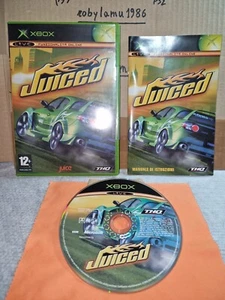 JUICED MICROSOFT XBOX PAL ITA 🇮🇹 CIB COMPLETO PERFETTO MINT DISCO A SPECCHIO - Picture 1 of 24