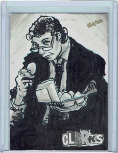 Clerks Skybox 2017 Artist Sketch Art Card 1 of 1 - Artist Juan Navarro - Picture 1 of 1