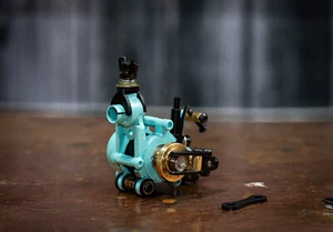 Hybrid Rotary tattoo machine, adjustable stroke 1mm - 7mm high precision - Picture 1 of 5