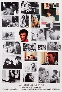 Sur Jean Luc Godard 1986 französisches halbes großes Poster