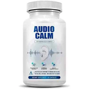 Audio Calm Tinnitus Relief Supplement lindert Ohrenklingeln, Hörverlust 30 Kapseln - Bild 1 von 5