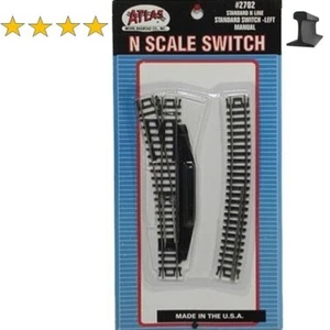 Atlas N Scale ~ New 2025 ~ Standard Manual Left Turnout Switch ~ Code 80 ~ 2702 - Picture 1 of 1