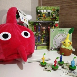 Pikmin Merchandise Set Include Cappello Figure Piatti Peluche Collezione Completa - Foto 1 di 12