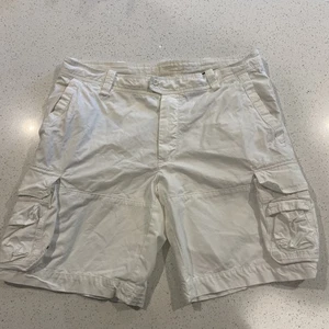 Polo Ralph Lauren weiße Cargoshorts mit Kordelzug Herren Größe 40/10 - Bild 1 von 11