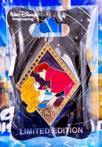 Disney WDI Pin - Dornröschen 60th Anniversary Diamond LE 250 Aurora Prince - Bild 1 von 1