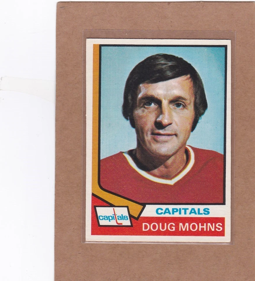1974-75 O PEE CHEE HOCKEY DOUG MOHNS #181 CAPITALS EX+ *A38038 - Image 1 of 1