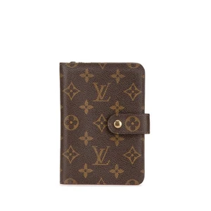 LOUIS VUITTON Monogram Porto Papier Zip Bifold Geldbörse M61207 Damen 【Gebraucht】 - Bild 1 von 14