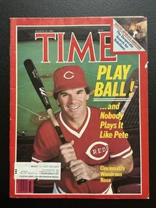 August 19 1985 Pete Rose Cincinnati Reds TIME Complete Magazine - Picture 1 of 3