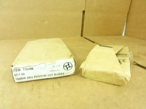 191123 New In Box; Thomas 115486 Box-50 SRU Positive Cut Blades; 160mm - Picture 1 of 3