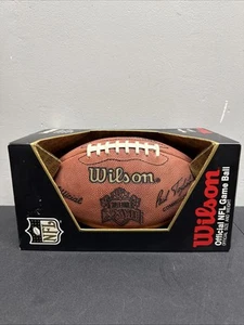 Wilson Authentic Pro Line OFFICIAL Football Paul Tagliabue Super Bowl 27 XXVII - Picture 1 of 7