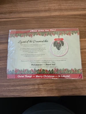 Dream Catcher Lakota Sioux Rojo Guantes de Navidad Esperanza Buen Regalo de Invierno Foto 1 de 2