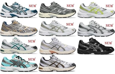SCARPE ASICS GEL -1130 RUNNING UOMO DONNA BIANCO NERO SILVER SCHUHE 1000 1090 - Imagen 1 de 2