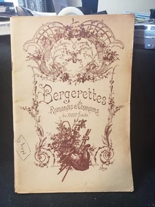 Bergerettes - ROMANCE & CHANSONS du XVIIIE S. - Imagen 1 de 2
