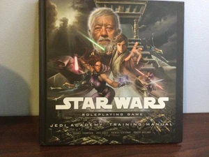 Star Wars Roleplaying Game - Jedi Academy Training Manual Hard Cover 2009 - Imagen 1 de 5