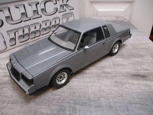 GMP Peach State 1/18 1987 Buick Regal Turbo Gray Rare Sold Out Model NOS NEW - Picture 1 of 22