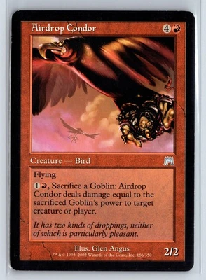 (2x) AIRDROP CONDOR - Onslaught – MTG Magic the Gathering Card - Uncommon - Image 1 of 4