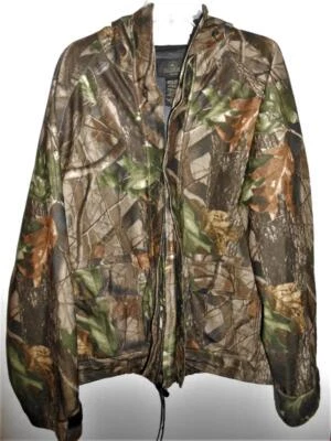 ReadHead Men's Realtree Hardwood Camo Full Zip Hooded Jacket Men's Size L  src - Image 1 of 4