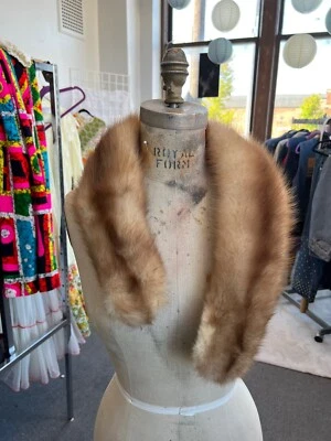 Collar visón Richard Rich Milwaukee vintage años 50 Foto 1 de 4