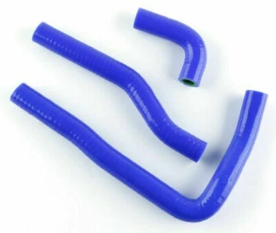 Fit 2000-2020 Kawasaki KX65/2000-05 Suzuki RM65 Silicone Radiator Hose Kit Blue Foto 1 de 4