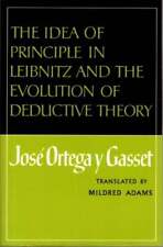 Jose Ortega y Gasset / IDEA OF PRINCIPLE IN LEIBNITZ AND THE EVOLUTION 1971