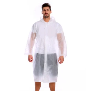 Ultralight Rain Poncho Portable Waterproof Rain Coat Men Women Cycling U4D8 - Picture 1 of 7