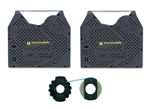 Smith Corona Deville 80 2er-Pack Band und 1er-Pack Korrekturbandspulen + kostenloser Versand - Bild 1 von 1