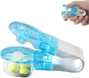 Tragbarer Pillenentferner, Tabletten Pillen Blisterpackung Öffner Hilfe Werkzeug - Bild 1 von 9