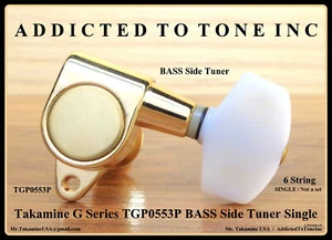 Takamine G Series BASS Side Tuner / TGP0553P / OEM / SINGLE Not a set / 6 String - Picture 1 of 14
