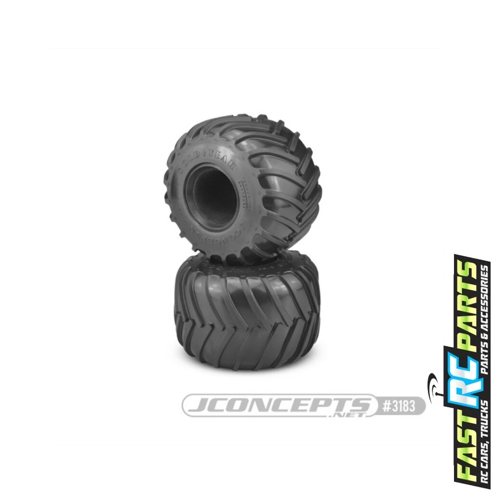 Golden Years Monster Truck Tire Blue (Soft) Compound for 2.6x3.6 JCO3183-01 - Image 1 of 1