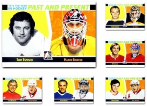 2009-10 ITG 1972 Year In Hockey PAST AND PRESENT *** PICK YOUR CARD *** From SET - Picture 1 of 11